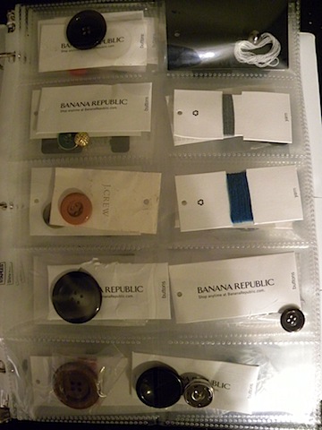 String and Button Organizer - Basic Organization