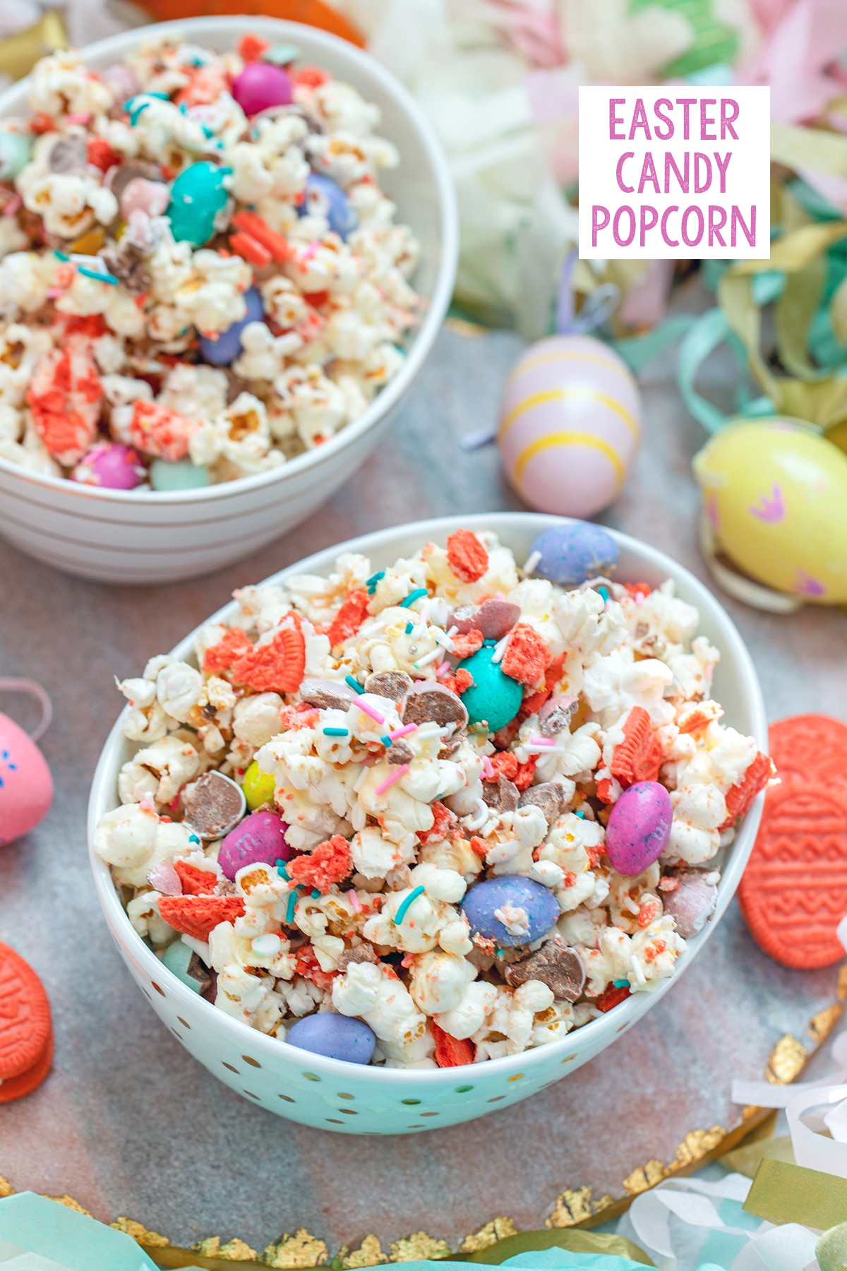 Easter Candy Popcorn Recipe | We are not Martha