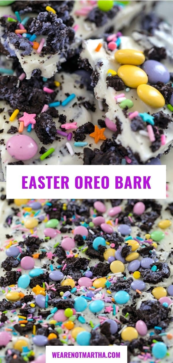 Easter Oreo Bark