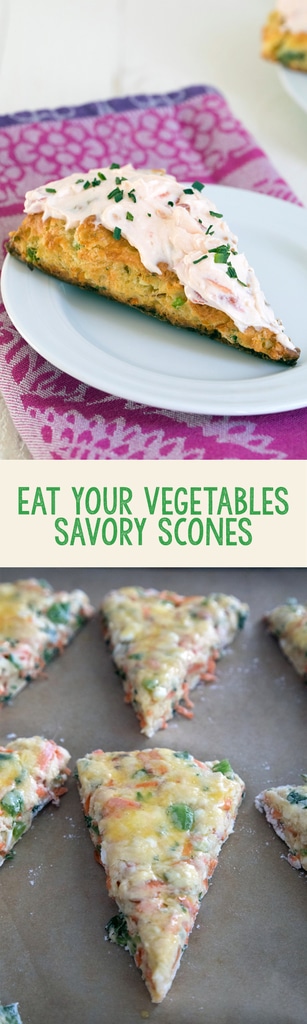 Eat Your Vegetables Savory Scones