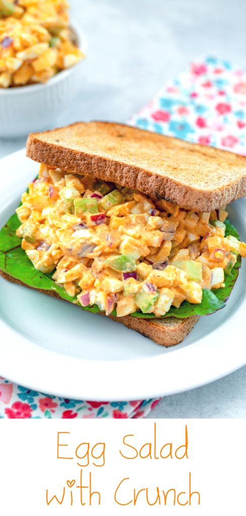 Egg Salad with Lots of Crunch