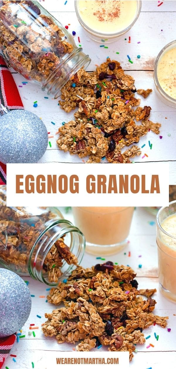 Eggnog Granola