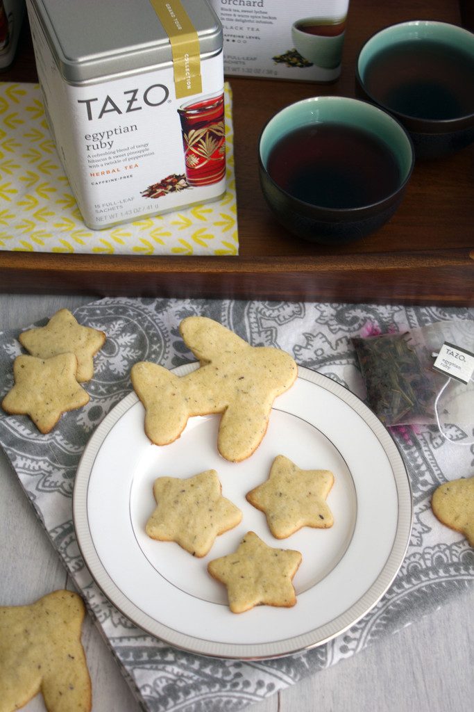 Egyptian Ruby Tea Cookies -- Cookies made with TAZO® Tea | Wearenotmartha.com