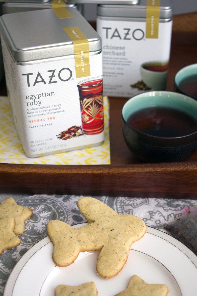 Egyptian Ruby Tea Cookies -- Cookies made with TAZO® Tea | Wearenotmartha.com