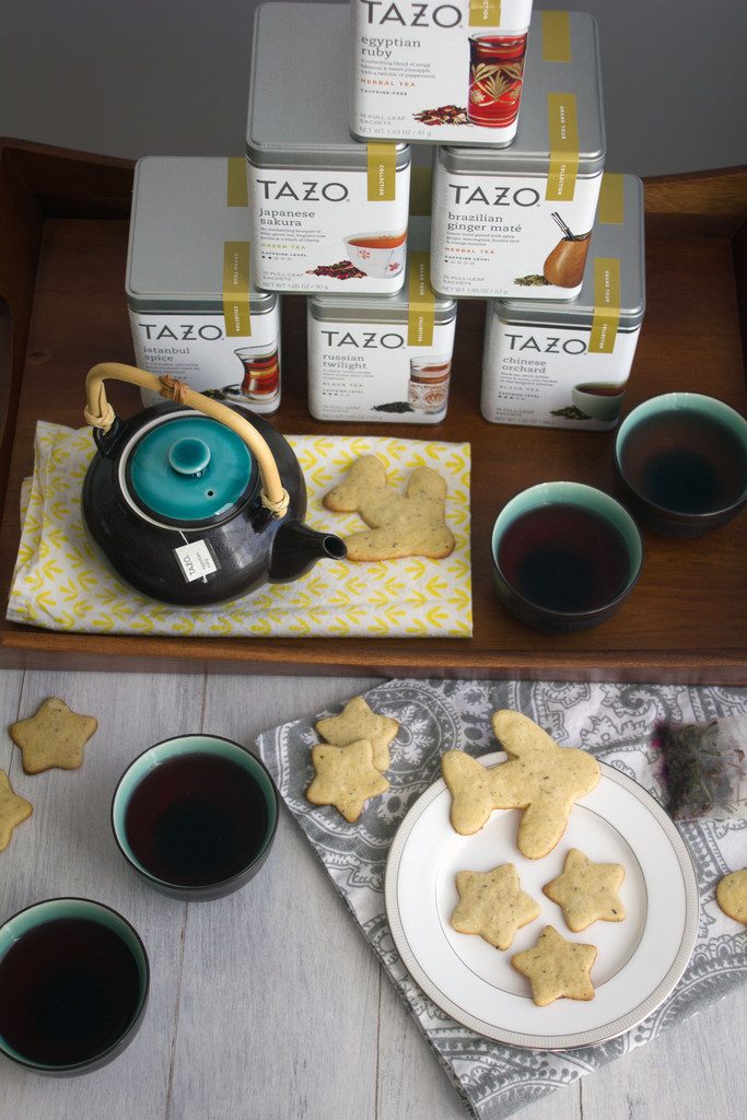 Egyptian Ruby Tea Cookies -- Cookies made with TAZO® Tea | Wearenotmartha.com