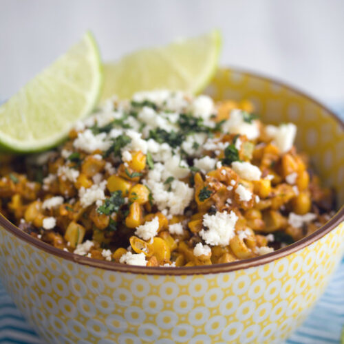 Mexican Style Street Corn - Veggie Lexi