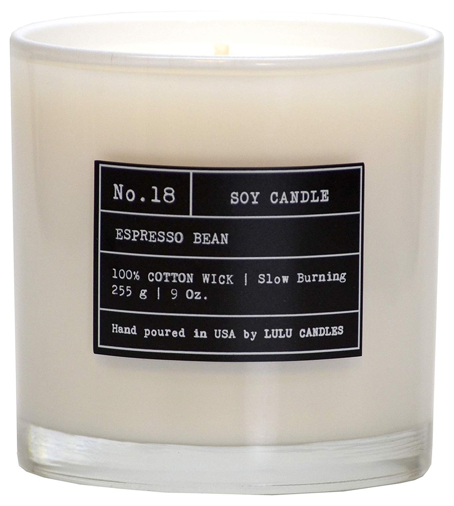 Espresso bean candle