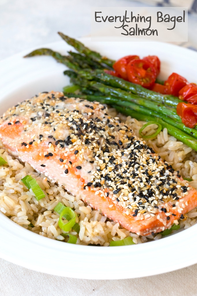 Everything Bagel Salmon Recipe We are not Martha