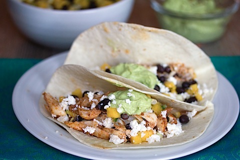 Fish Tacos with Avocado Crema