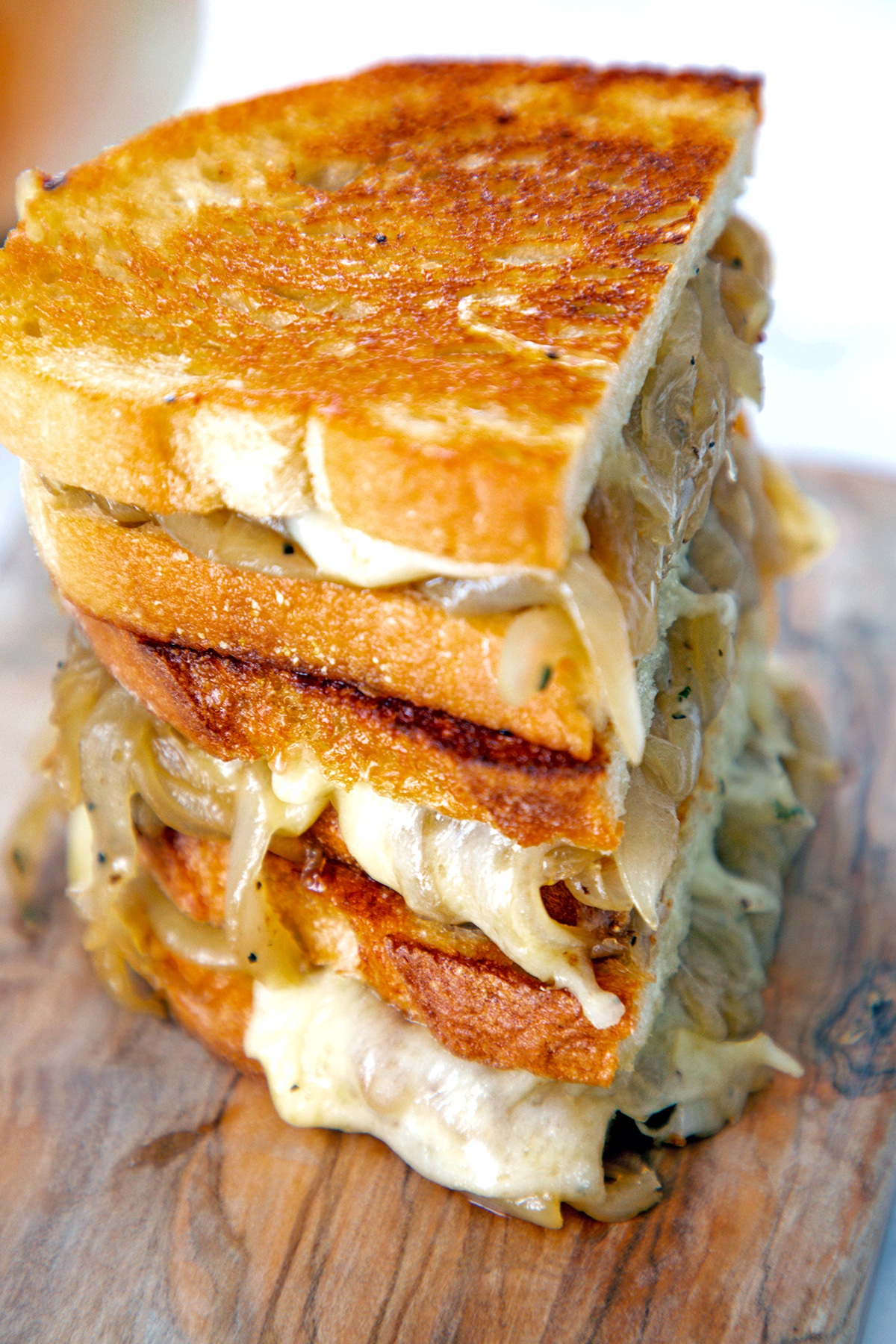 French Onion Grilled Cheese Recipe We are not Martha