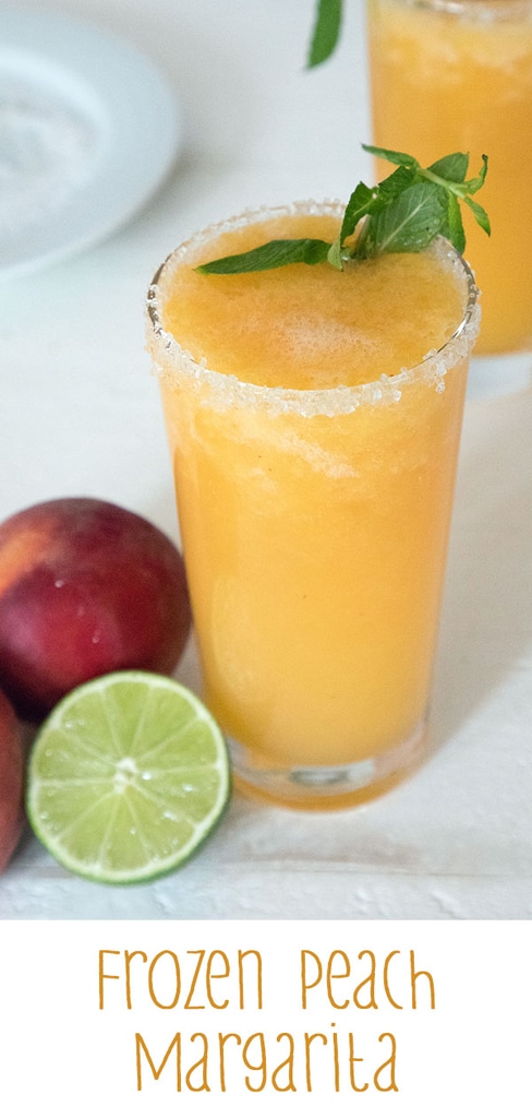 Frozen Peach Margarita Recipe We Are