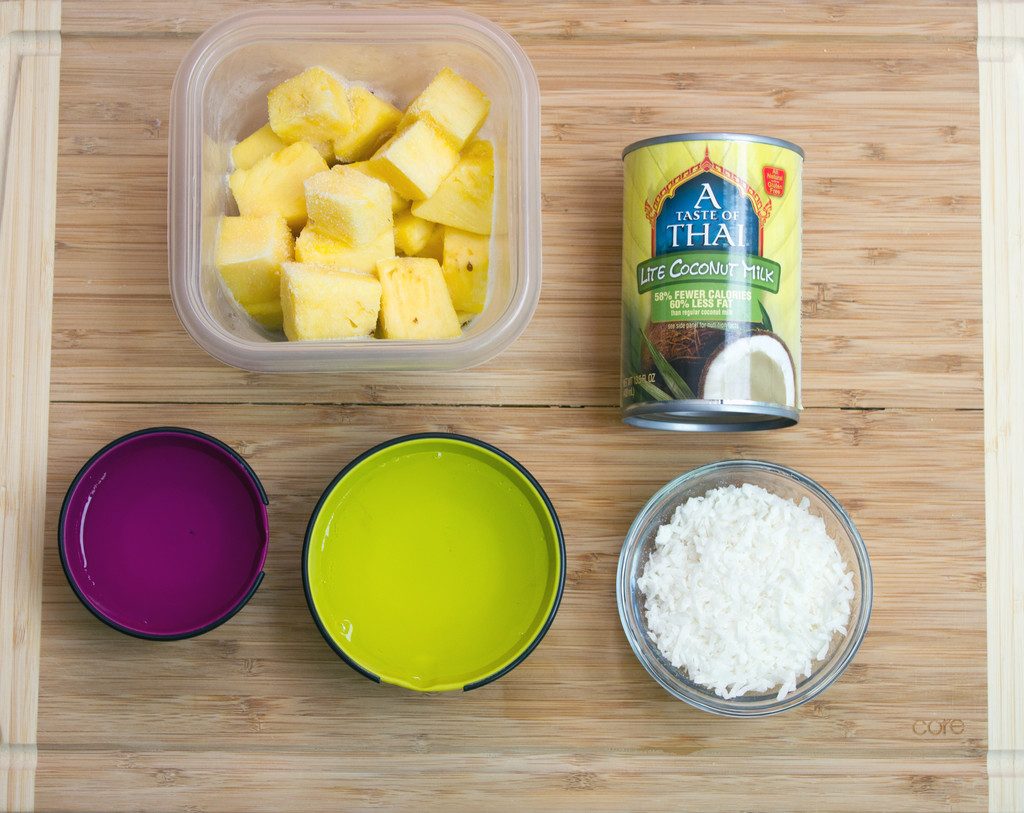 Frozen Pineapple Coconut Margarita Ingredients | wearenotmartha.com