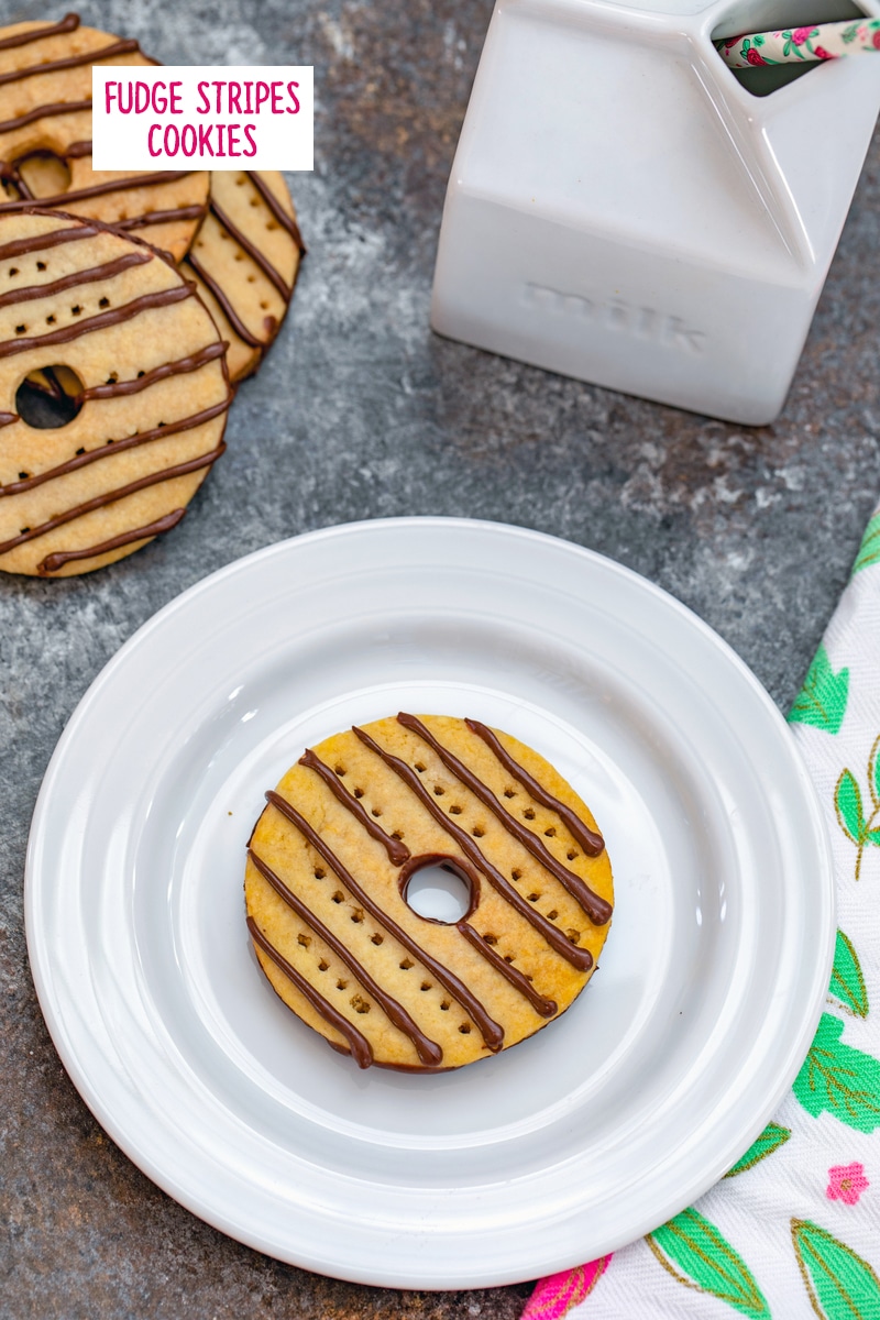 Fudge Stripes Cookies Recipe We are not Martha