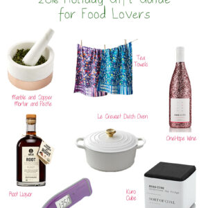 2016 Holiday Gift Guide for Food Lovers | We are not Martha