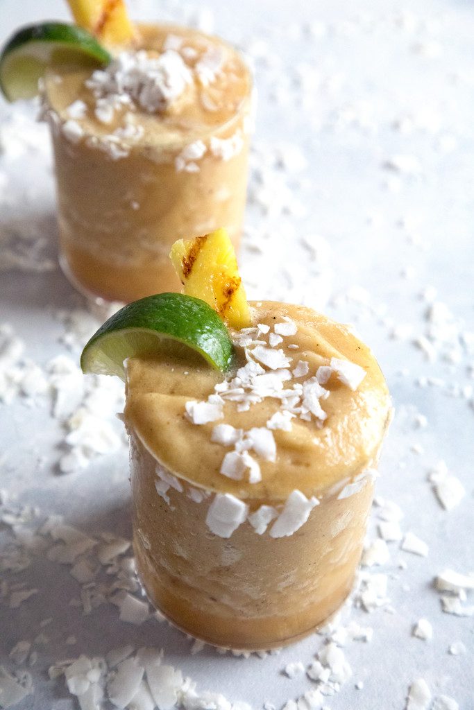 Grilled Pineapple Coconut Margaritas Recipe We are not Martha