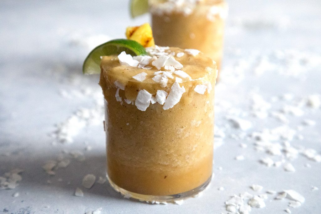 Grilled Pineapple Coconut Margaritas Recipe We are not Martha