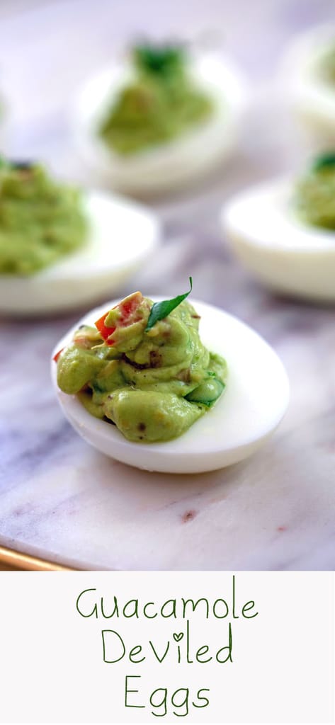 Guacamole Deviled Eggs