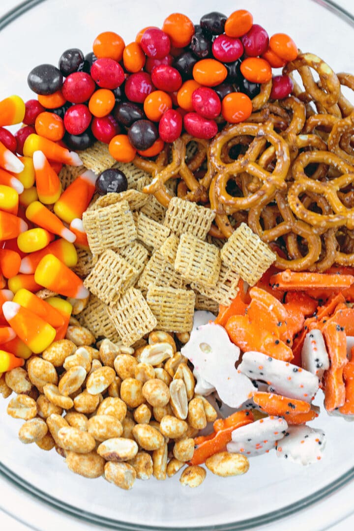Halloween Trail Mix Recipe - We are not Martha