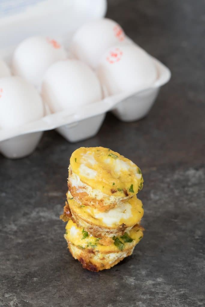 Ham and Cheese Sweet Potato Egg Cups for Dogs -- If you're looking for a fun, dog-friendly snack for your pup, eggs are the way to go! These will have your pup begging for more! | wearenotmartha.com