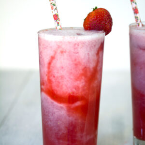 Homemade Starbucks Pink Drink -- Make this Starbucks secret menu item recipe at home! | wearenotmartha.com