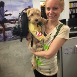 Winnie Labradoodle Puppy Ghost Buster Costume