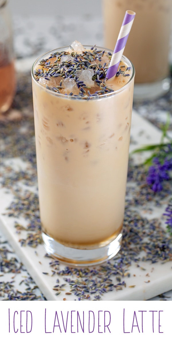 Iced Lavender Latte