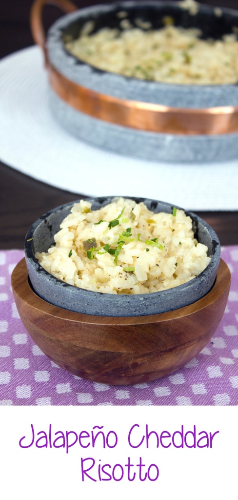 Jalapeño Cheddar Risotto