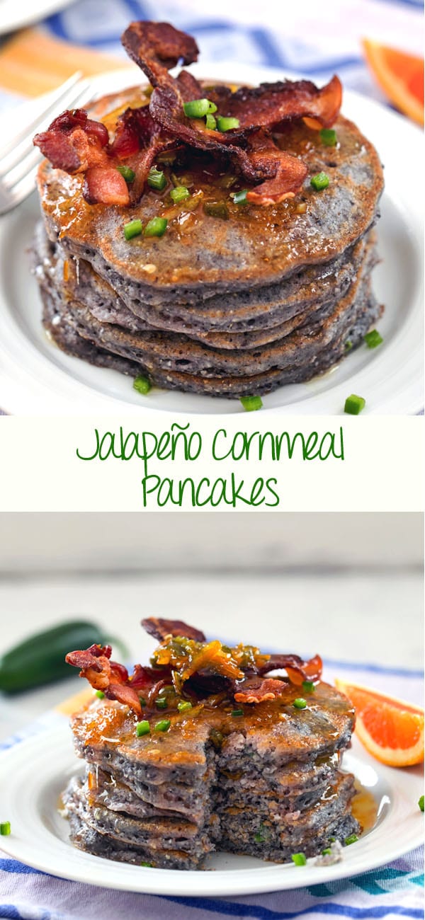 Jalapeño Cornmeal Pancakes