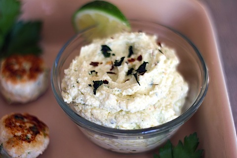 Jalapeno Lime Chicken Meatballs with Whipped Feta Dip 1.jpg