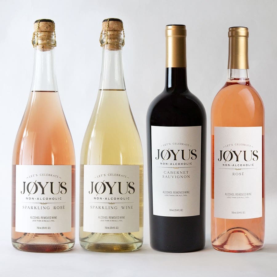 Joyus Wine bottles.