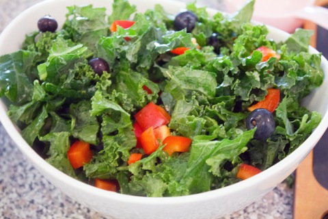 Kale and Quinoa Salad Peppers and Blueberries.jpg