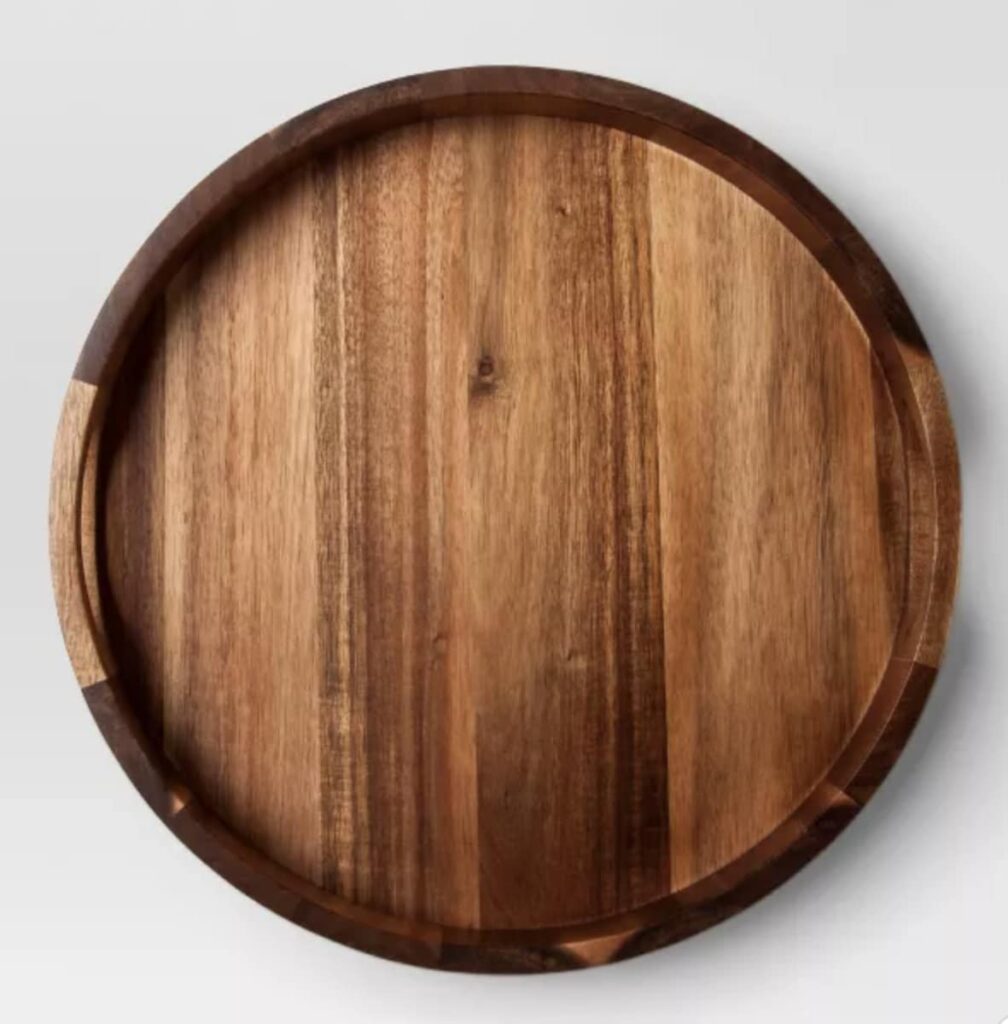 Large wooden grazing board