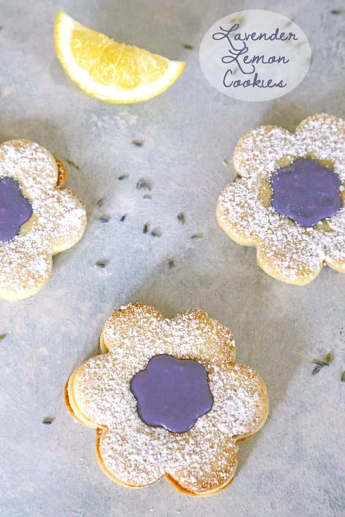 Lavender Lemon Cookies -- These cookies give a floral and citrus refresh to the classic linzer cookie | wearenotmartha.com