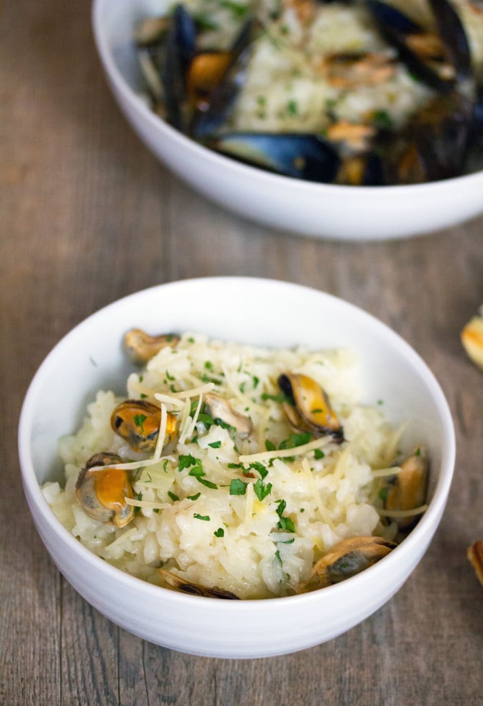 Lemon and Fennel Risotto with Mussels Recipe We are not Martha