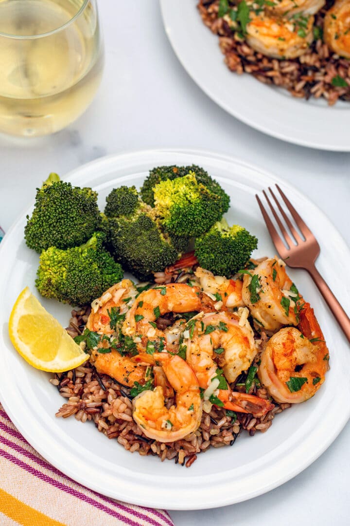 Lemon Garlic Parmesan Shrimp Recipe We are not Martha