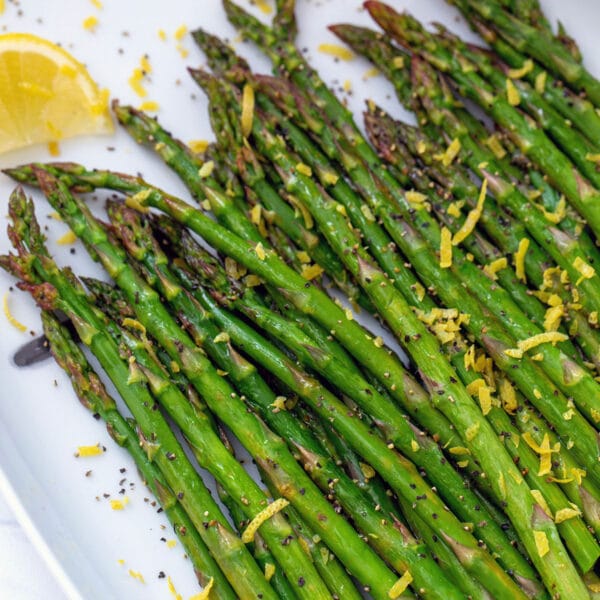 Lemon Pepper Asparagus Recipe We are not Martha