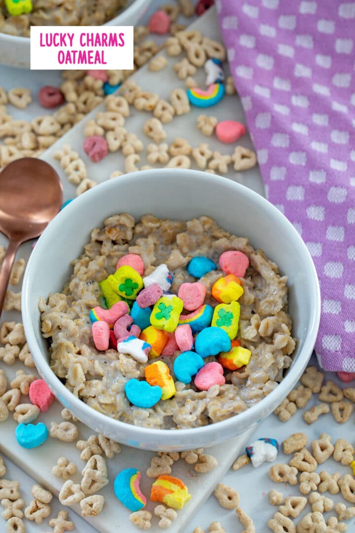 Lucky Charms Oatmeal Recipe We are not Martha