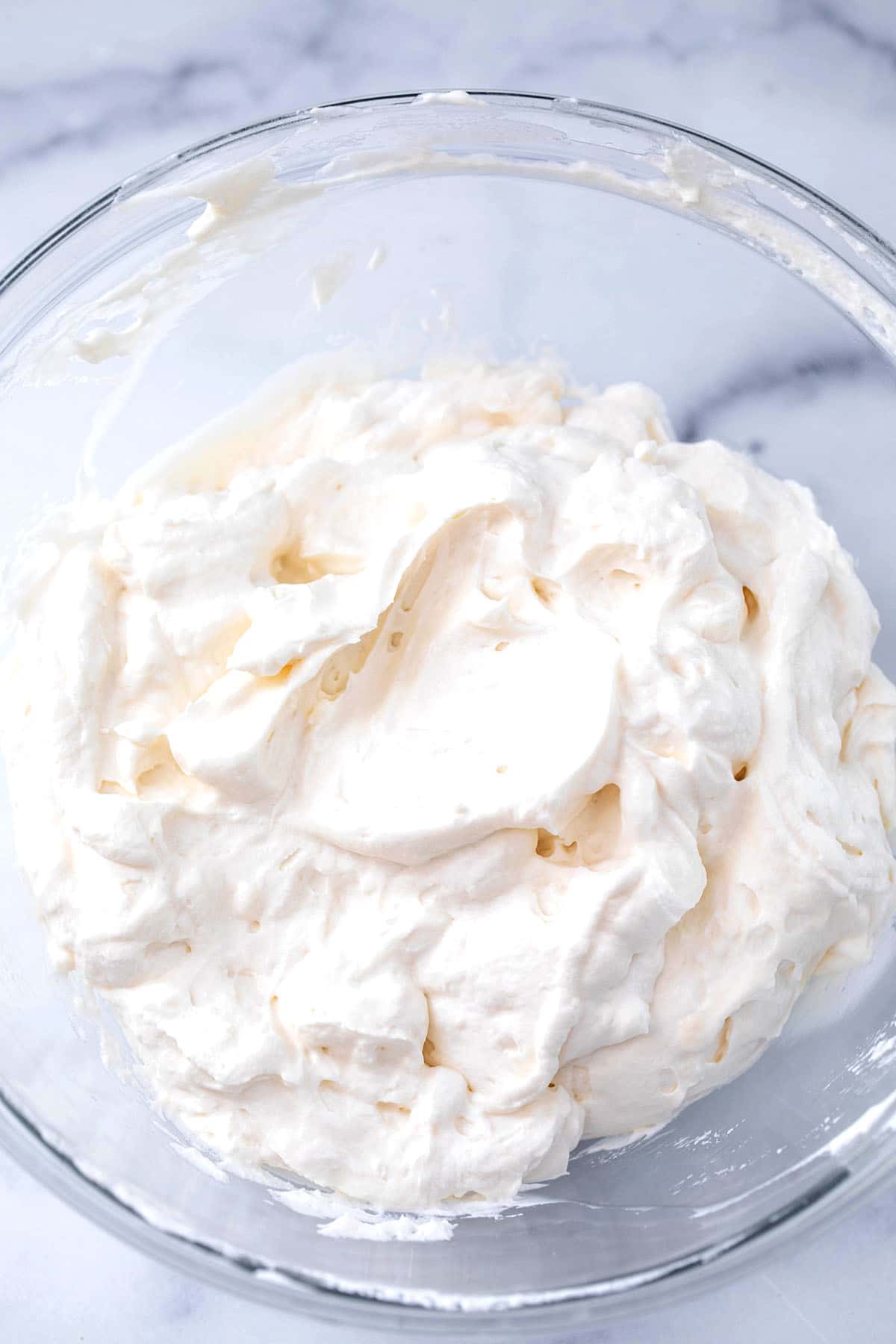 Cream cheese frosting.