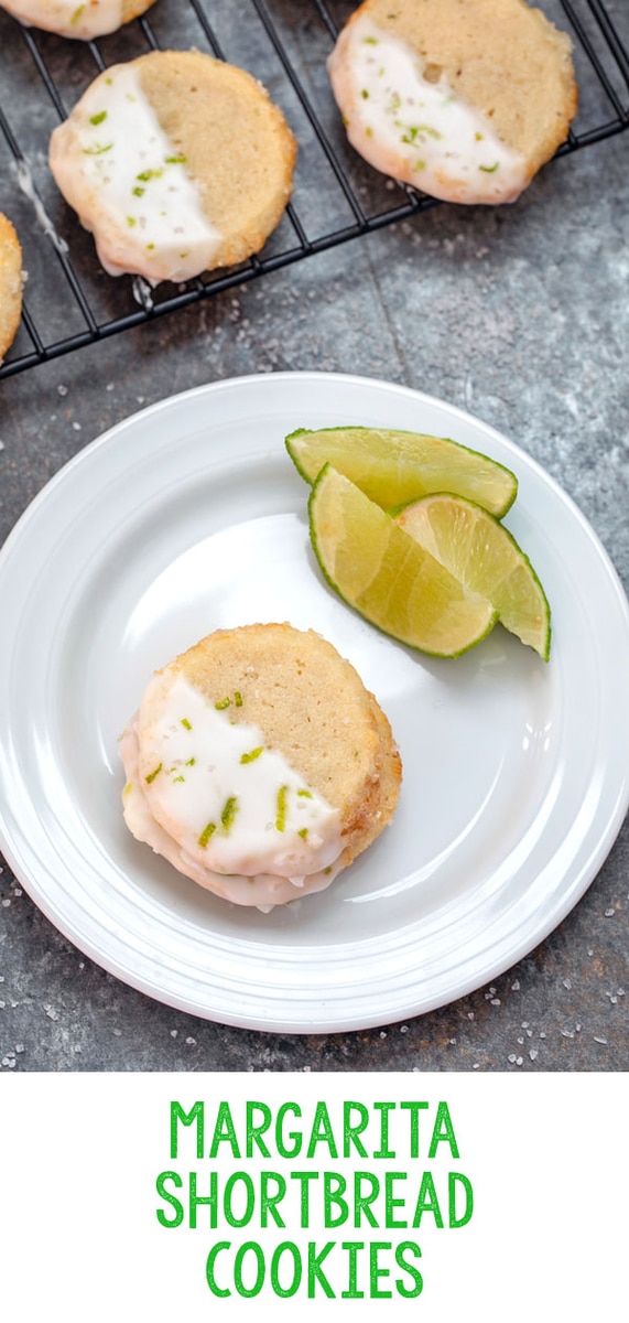 Margarita Shortbread Cookies