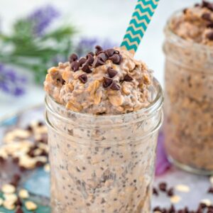 These Mocha Overnight Oats let you start your day off with a little bit of chocolate and a little bit of coffee and will keep you satisfied all morning long!These Mocha Overnight Oats let you start your day off with a little bit of chocolate and a little bit of coffee and will keep you satisfied all morning long!