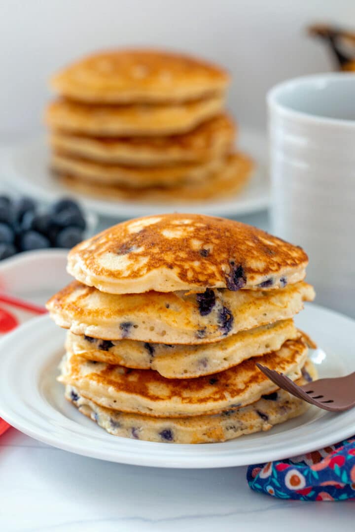 Muffin Mix Pancakes Recipe We are not Martha