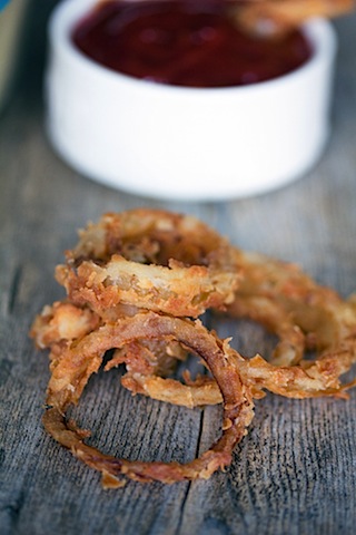 Onion Rings in the Ninja Frying System (and a Giveaway!)