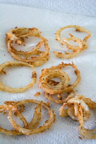 Onion Rings in the Ninja Frying System (and a Giveaway!)