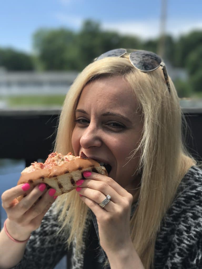 Lobster Rolls from Barnacle Billy's in Ogunquit, Maine