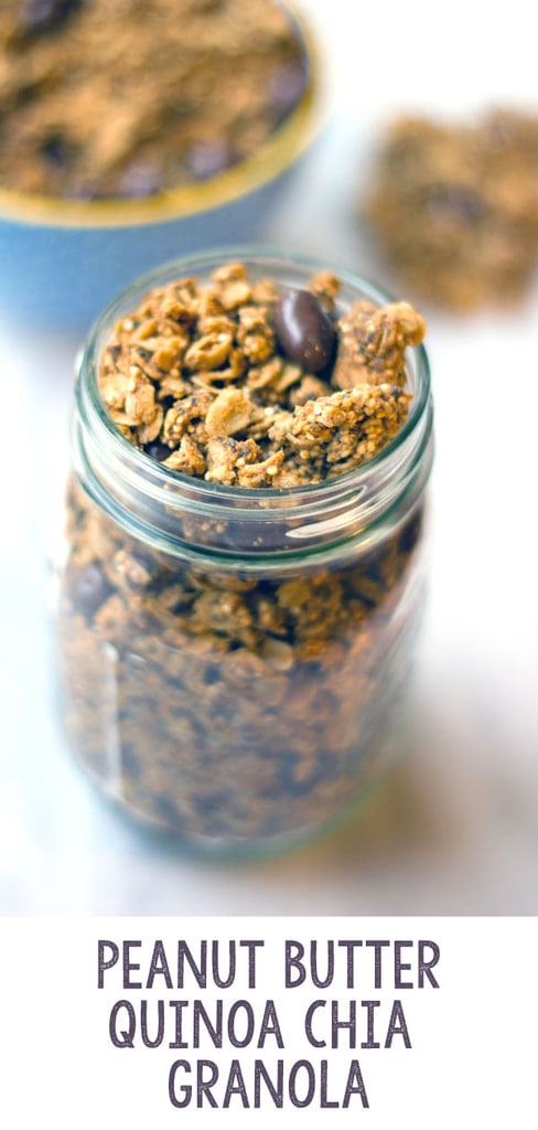 Peanut Butter Quinoa Chia Granola