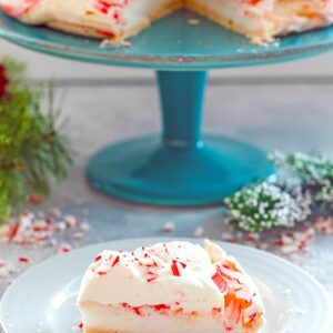 Peppermint Pavlova with White Chocolate Whipped Cream -- The underrated pavlova is an easy-to-make dessert perfect for all kinds of occasions. This version is a Peppermint Pavlova with White Chocolate Whipped Cream and will be the hit of all your holiday parties! | wearenotmartha.com