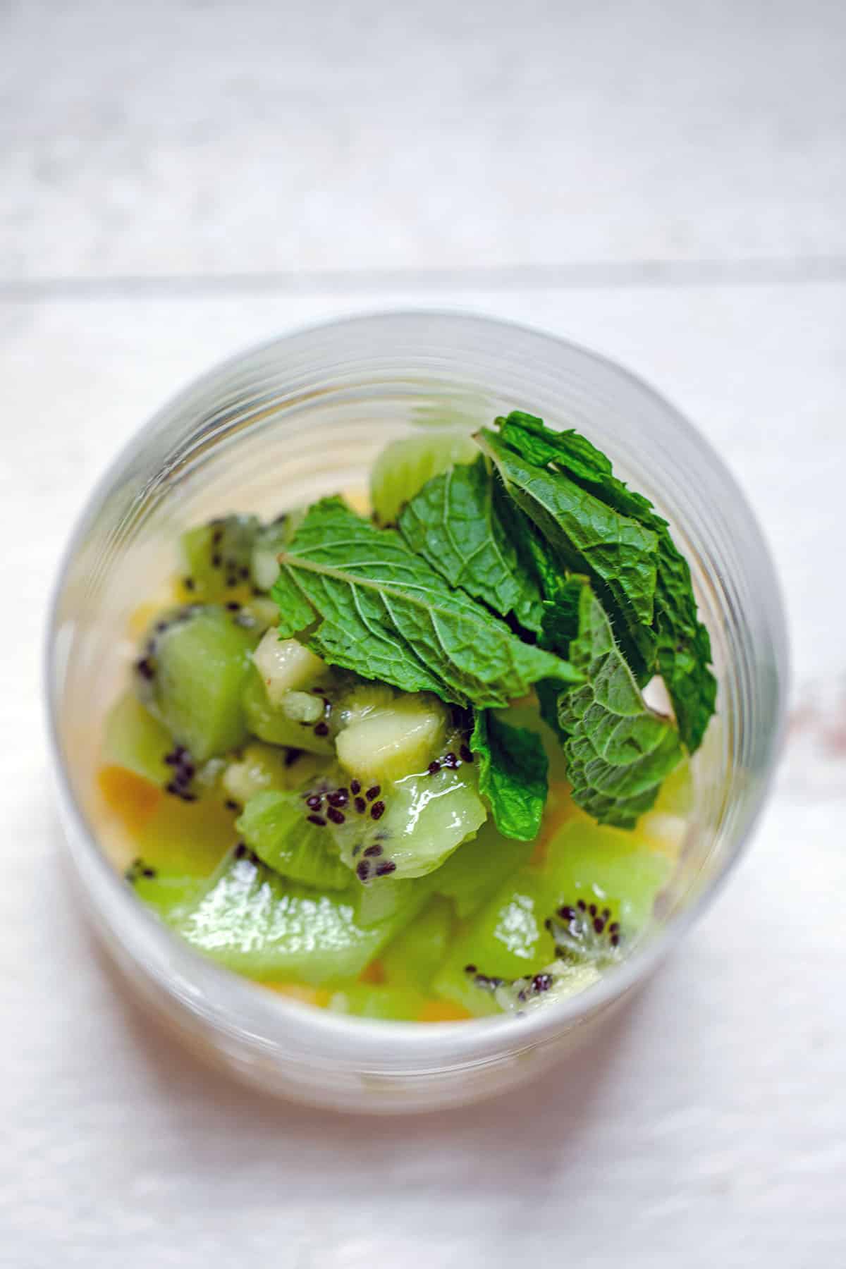 Pineapple Kiwi Mojito Cocktail Recipe We are not Martha