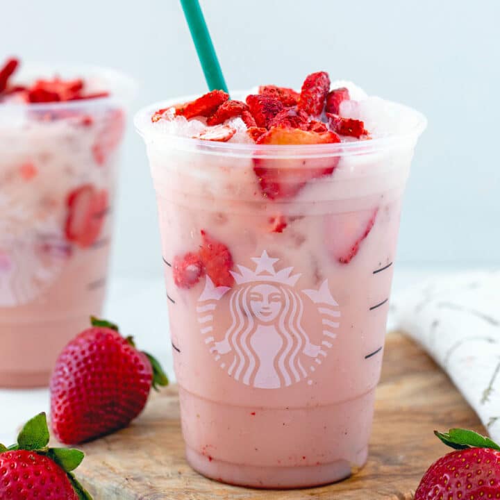 Pink Drink Recipe {Starbucks Copycat} - We are not Martha