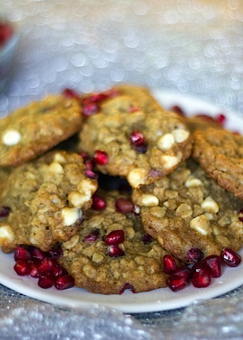 Pomegranate White Chocolate Oatmeal Cookies 3.jpg