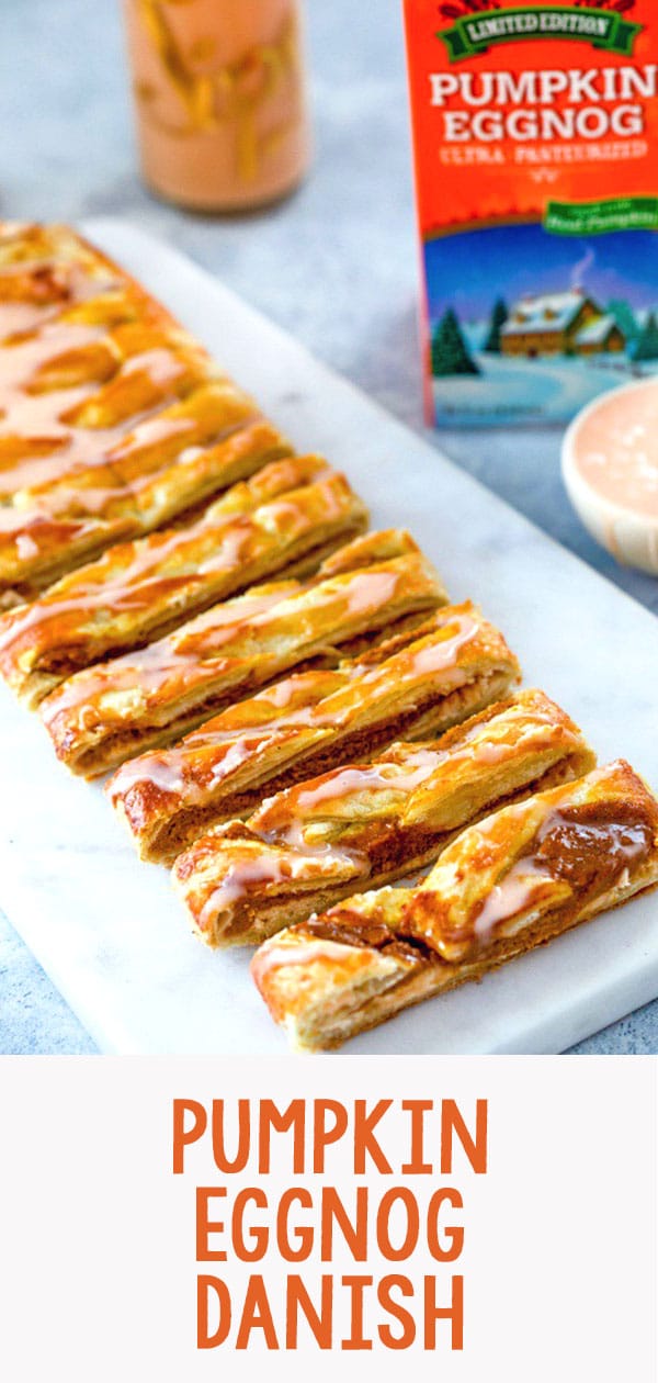 Pumpkin Eggnog Danish